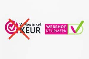 Webwinkelkeur fout Webshop Keurmer